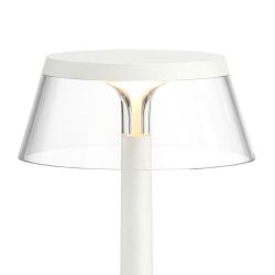 FLOS Schirm für Bon Jour Unplugged LED-Tischleuchte mit Akku Transparent