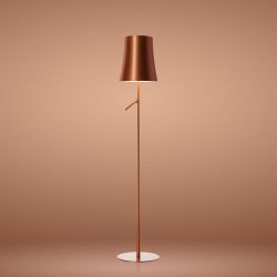 Foscarini Birdie Lettura LED-Leseleuchte-Kupfer-mit LED (2700K)