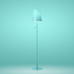 Foscarini Birdie Lettura LED-Leseleuchte-Wassergrün-mit LED (2700K)