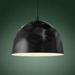 Foscarini Bump Sospensione Pendelleuchte-Schwarz