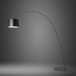 Foscarini Twiggy Elle MyLight Terra LED-Stehleuchte-Graphit-mit LED (2700K)