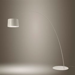 Foscarini Twiggy Elle MyLight Terra LED-Stehleuchte-Greige-mit LED (2700K)