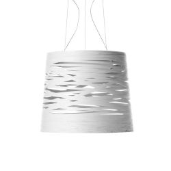 Foscarini Tress Grande Sospensione Pendelleuchte-Weiß