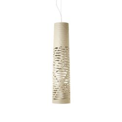 Foscarini Tress Media Sospensione Pendelleuchte-Greige