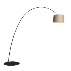 Foscarini Twiggy Elle Wood MyLight Tunable White Terra LED-Stehleuchte-Schwarz-Ahorn-mit Tunable White (2700K - 5000K)