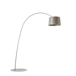 Foscarini Twiggy Terra MyLight LED-Stehleuchte-Greige-mit LED (2700K)