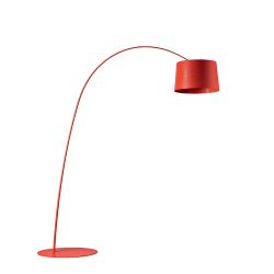 Foscarini Twiggy Terra MyLight LED-Stehleuchte-Karminrot-mit LED (2700K)