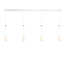 GRAU Oh China Trace Quattro LED-Pendelleuchte-Weiß