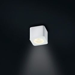 Helestra Oso LED Deckenleuchte eckig (Weiß matt)