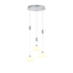 HELL Elegance 20643 LED-Pendelleuchte-Nickel matt/Chrom 01