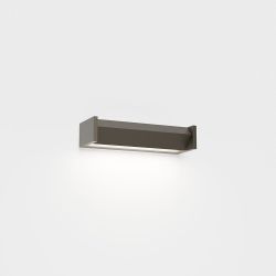 IP44 Slat One LED-Wandleuchte-Braun-mit LED (2700K)