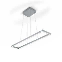 Knapstein Marisa-100 LED-Pendelleuchte-Nickel matt