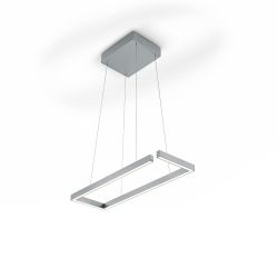 Knapstein Marisa-60 LED-Pendelleuchte-Nickel matt