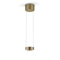 Knapstein Zera-1 LED-Pendelleuchte-Bronze-mit Prismenabdeckung 01