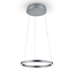 Knapstein Lisa 40 LED-Pendelleuchte-Nickel matt-mit Tunable White (2200K - 3000K)