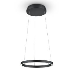 Knapstein Lisa 40 LED-Pendelleuchte-Schwarz-mit Tunable White (2200K - 3000K)