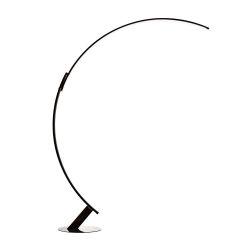 Kundalini Kyudo LED-Stehleuchte-Schwarz-mit LED (2700K)