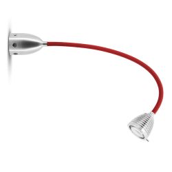 Less-n-more Athene A-BDL LED-Wand- & Deckenleuchte lang mit Tastdimmer-Rot-mit LED (2700K)