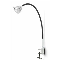 Less-n-more Athene LED-Klemmleuchte-Anthrazit-mit LED (2700K)