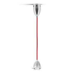 Less-n-more Athene A-BPL LED-Pendelleuchte-Rot-mit LED (2700K)