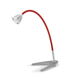 Less-n-more Athene LED-Tischleuchte-Rot-mit LED (2700K)