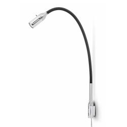 Less-n-more Zeus LED-Wandleuchte mit Kabel-Anthrazit-mit LED (2700K)