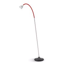 Less-n-more Athene 1-flammig LED-Stehleuchte-Rot-mit LED (2700K)