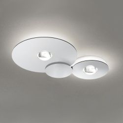 Lodes Bugia Double LED-Deckenleuchte-Weiß; mit LED (2700K)