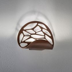 Studio Italia Design Kelly Parete LED-Wandleuchte-Bronze; mit LED (2700K)