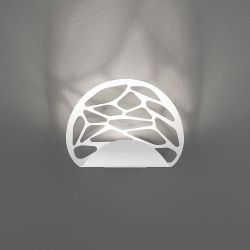 Studio Italia Design Kelly Parete LED-Wandleuchte-Weiß matt; mit LED (2700K) 