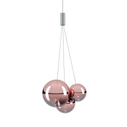 Lodes Random LED-Pendelleuchte 1-flammig-Rosé Gold-mit LED (2700K)