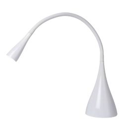 Lucide Zozy LED-Tischleuchte-Weiß glänzend