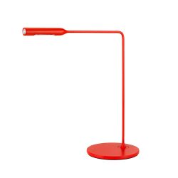 Lumina Flo Desk LED-Schreibtischleuchte-Rot matt-mit LED (3000K)