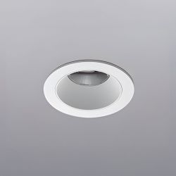 LUX-IT Solo 4 LED-Deckeneinbaustrahler-Weiß-Leistung 7 Watt-mit LED (2700K)