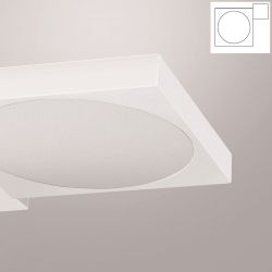 Minitallux Mix AP1 LED-Wandleuchte-rechtslastig - weiß; mit LED (3000K)