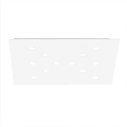 Minitallux Swing 12 LED-Deckenleuchte-Weiß matt; mit LED (3000K)
