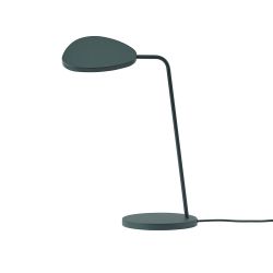 Muuto Leaf LED-Tischleuchte-mit LED (3000K)-Dunkelgrün