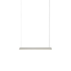 Muuto Linear 87 LED-Pendelleuchte-mit LED (3000K)-Grau