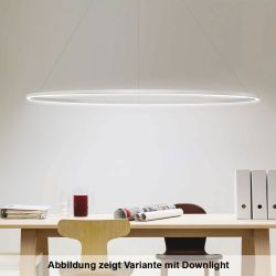 Nemo Ellisse Major Uplight LED-Pendelleuchte-Weiß; mit LED (2700K)