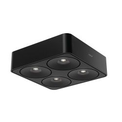 Nimbus Q Four LED-Deckenstrahler Teileinbau-Schwarz matt-40° Abstrahlwinkel-mit LED (2700K) 01