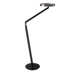 Occhio Gioia lettura LED-Leseleuchte-Körper/body Schwarz matt-Kopf/head Phantom-mit LED (2700K - 4000K)