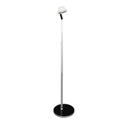 Occhio lei lettura LED-Leseleuchte-Kopf/head Chrom-Körper/body Chrom-Fuß/base Chrom-mit LED (2700K)