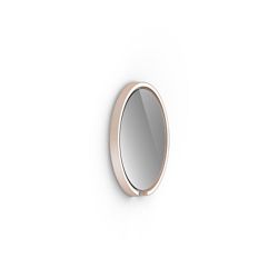 Occhio Mito sfera 40 LED-Spiegelwandleuchte-Gold matt-Spiegel getönt-Wide für breit abstrahlendes Licht von 80°-mit Occhio air Modul-mit x-tra warm LED (2200K - 3500K) Sonderanfertigung
