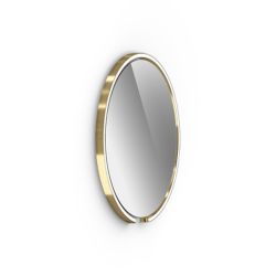 Occhio Mito sfera 60 LED-Spiegelwandleuchte-Bronze-Spiegel getönt-Wide für breit abstrahlendes Licht von 80°-mit Occhio air Modul-mit x-tra warm LED (2200K - 3500K) Sonderanfertigung