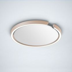 Occhio Mito Soffitto 40 Up LED-Deckenleuchte-Gold matt-Wide für breit abstrahlendes Licht von 80°-ohne Occhio air Modul-mit LED (2700K - 4000K)