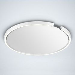 Occhio Mito Soffitto 60 Up LED-Deckenleuchte-Weiß matt-Wide für breit abstrahlendes Licht von 80°-mit Occhio air Modul-mit LED (2700K - 4000K)