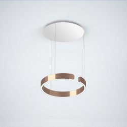 Occhio Mito Sospeso 40 up LED-Pendelleuchte-Pendel Rose Gold-Ausführung fix bis max. 350 cm-Narrow für Raumbeleuchtung