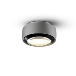 Occhio Più alto v VOLT LED-Deckenstrahler-Kopf/head Chrom matt-Linse Schwarz glänzend-Contour C80-mit LED (2700K)