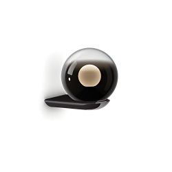 Occhio Luna parete LED-Wandleuchte-Dark Chrome