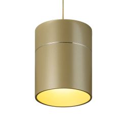 Oligo Tudor M LED-Pendelleuchte 1-flammig mit unsichtbarer Höhenverstellung-Champagner-mit Tunable White (2200K - 5000K)